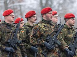 Bild: Nahe der Grenze zu Belarus: Schießanlage für Bundeswehr-Brigade in Litauen steht