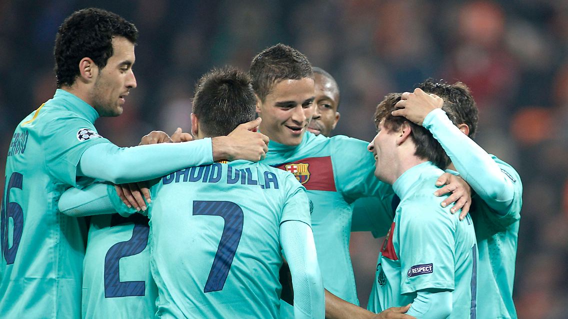 Lionel Messi erzielte in Donezk sein 9. Saisontor in der Champions League und sein 48. Pflichtspieltor insgesamt in dieser Saison.