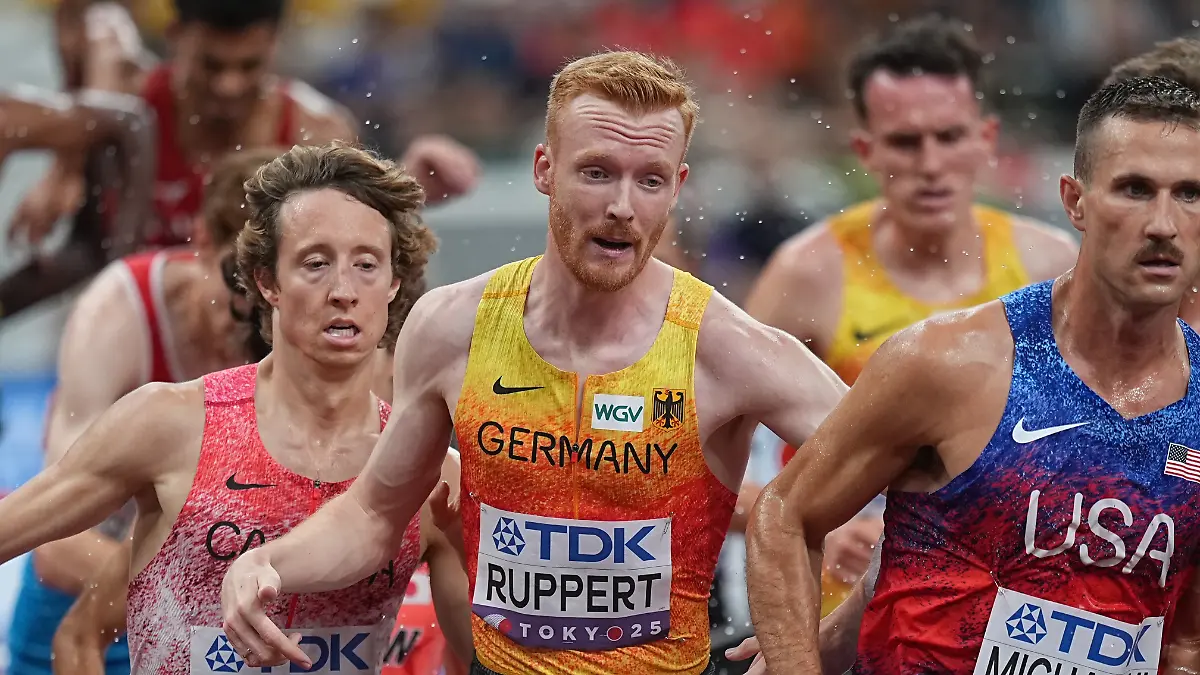 Leichtathletik-Weltmeisterschaft-3000m-Hindernis-Maenner-Finale-Frederik-Ruppert-M-aus-Deutschland-in-Aktion