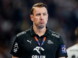 31 05 2026 Hamburg Handball Maenner EHF European League THW Kiel MT Melsungen Final Four Finale Barclays Arena Trainer Filip Jicha THW Kiel Am Spielfeldrand
