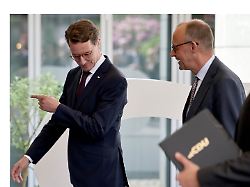 Merz dankt Landesregierung: Wüst warnt vor "Quatsch" um Kanzlertausch