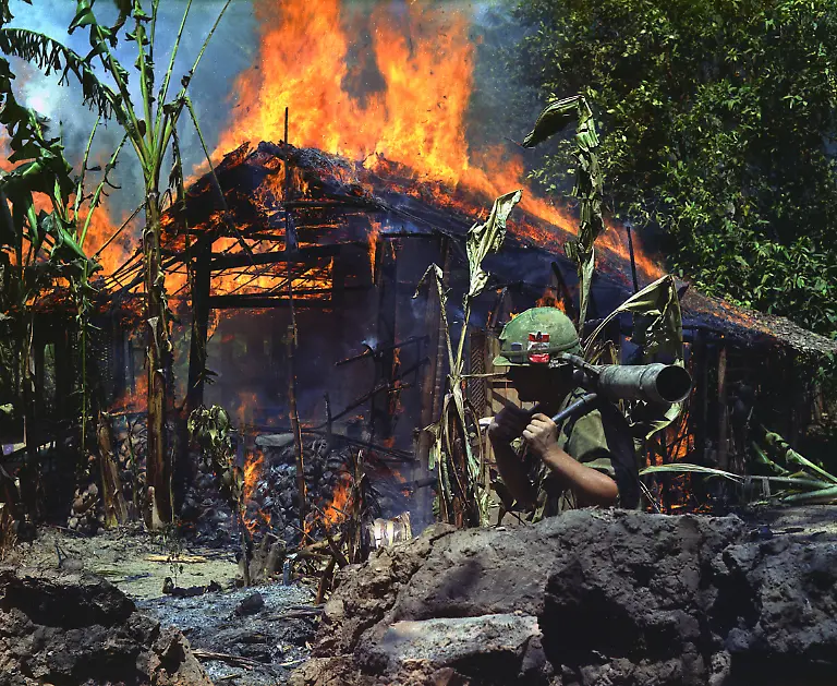 The-Second-Indochina-War-known-in-America-as-the-Vietnam-War-was-a-Cold-War-era-military-conflict-that-occurred-in-Vietnam-Laos-and-Cambodia-from-1-November-1955-to-the-fall-of-Saigon-on-30-April-1975-This-war-followed-the-First-Indochina-War-and-was-fought-between-North-Vietnam-supported-by-its-communist-allies-and-the-government-of-South-Vietnam-supported-by-the-U-S-and-other-anti-communist-nations-The-U-S-government-viewed-involvement-in-the-war-as-a-way-to-prevent-a-communist-takeover-of-South-Vietnam-and-part-of-their-wider-strategy-of-containment-The-North-Vietnamese-government-viewed-the-war-as-a-colonial-war-fought-initially-against-France-backed-by-the-U-S-and-later-against-South-Vietnam-which-it-regarded-as-a-U-S-puppet-state-U-S-military-advisors-arrived-beginning-in-1950-U-S-involvement-escalated-in-the-early-1960s-with-U-S-troop-levels-tripling-in-1961-and-tripling-again-in-1962-U-S-combat-units-were-deployed-beginning-in-1965-Operations-spanned-borders-with-Laos-and-Cambodia-heavily-bombed-Involvement-peaked-in-1968-at-the-time-of-the-Tet-Offensive-U-S-military-involvement-ended-on-15-August-1973-The-capture-of-Saigon-by-the-North-Vietnamese-army-in-April-1975-marked-the-end-of-the-US-Vietnam-War