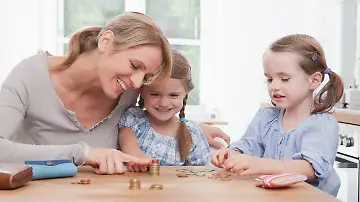 Mutter mit Töchter