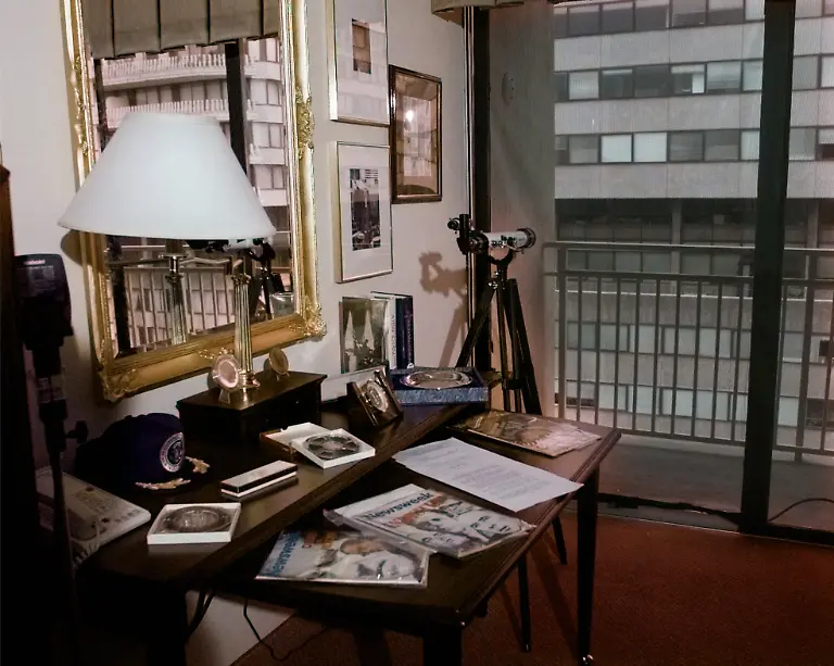 This-is-the-the-view-of-the-Watergate-complex-right-from-room-723-of-the-former-Howard-Johnson-Hotel-in-Washington-Tuesday-June-17-1997-on-the-25th-anniversary-of-the-Watergate-break-in-which-led-to-the-downfall-of-President-Nixon-The-room-was-used-as-a-look-out-during-the-break-in-of-the-Democratic-National-Committee-in-the-Watergate