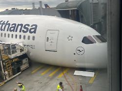 Mehrere Verletzte in Frankfurt: Lufthansa-Flugzeug kracht am Gate zu Boden