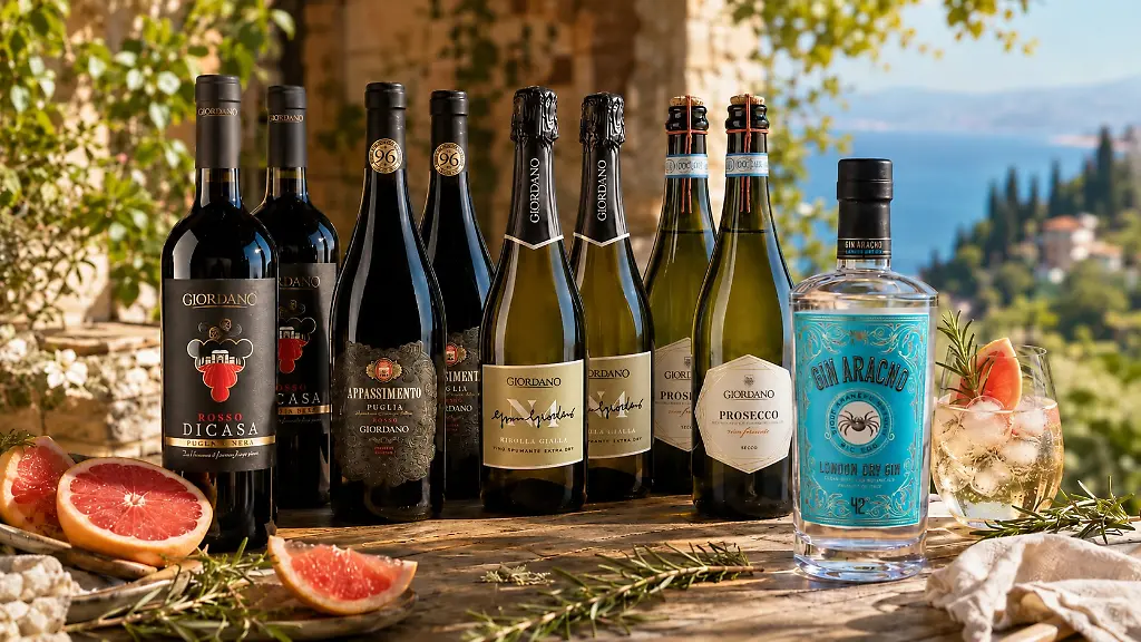 Giordano-packt-acht-italienische-Weine-und-einen-London-Dry-Gin-ins-exklusive-ntv-de-Paket-inklusive-Gratis-Versand-und-66-60-Euro-Rabatt