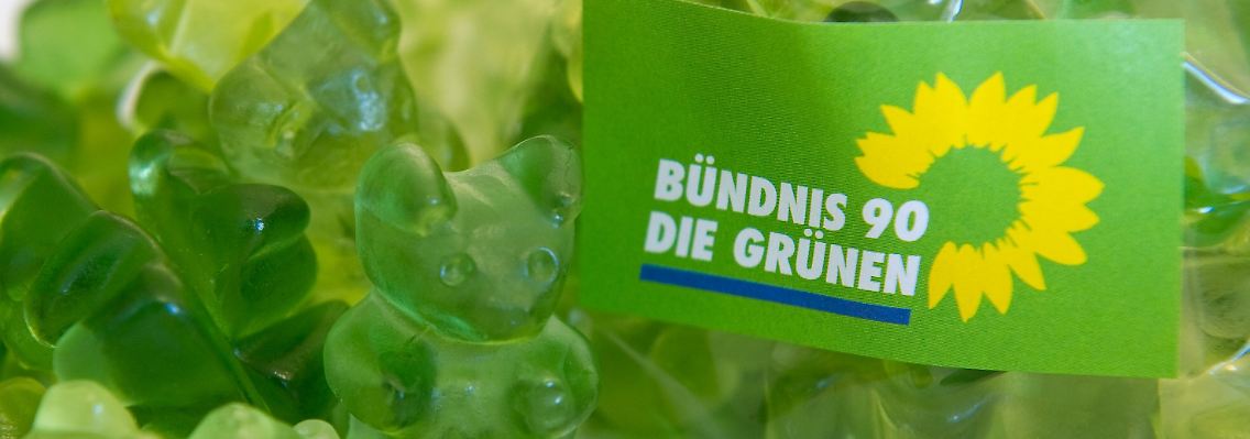 Auf dem Landesparteitag der Brandenburger Grünen in Münchehofe.