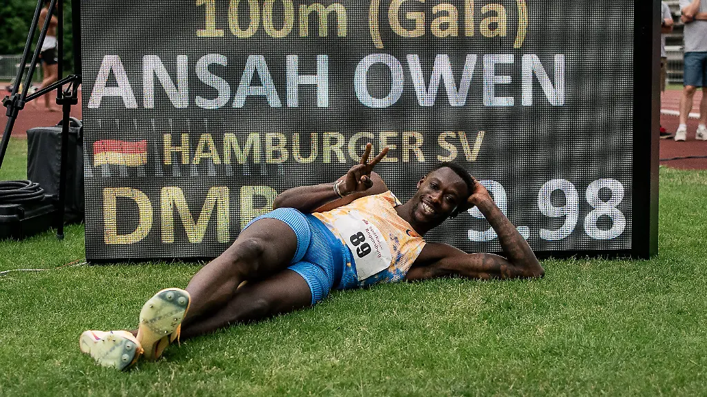 Owen-Ansah-Hamburger-SV-89-100m-Maenner-GER-Leichtathletik-Athletics-Sparkassen-Gala-Regensburg-06-06-2026-GER-Leichtathletik-Athletics-Sparkassen-Gala-Regensburg-06-06