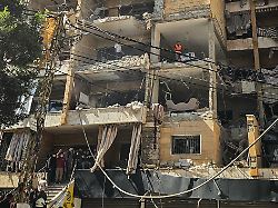 Vorort südlich von Beirut: Israel greift dicht bebaute Hisbo