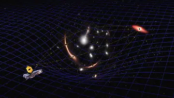 Forscher wiegen inaktives Schwarzes Loch aus Frühzeit des Univers (1)