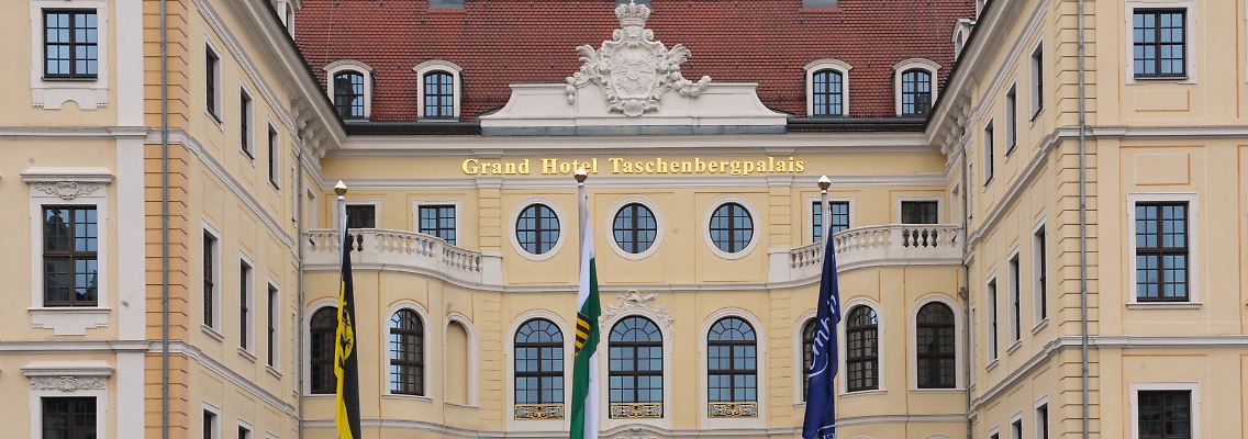 Grand Hotel Taschenbergpalais in Dresden.