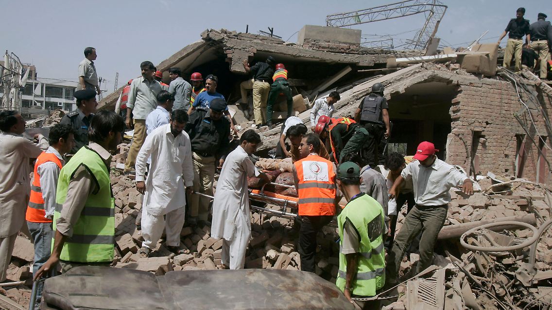 Immer wieder kommt es in Pakistan zu Anschlägen.
