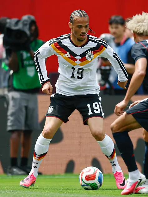 SOLDIER-FIELD-CHICAGO-ILLINOIS-USA-06-06-2026-MECZ-TOWARZYSKI-PILKA-NOZNA-USA-I-NIEMCY-Friendly-football-match-between-United-States-and-Germany-at-Soldier-Field-in-Chicago-N-Z-Germany-forward-19-Leroy-Sane-STRINGER-NEWSPIX-PL-newspix
