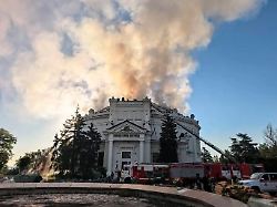 Untypisches Ziel für Ukraine: Drohne trifft historisches Mus