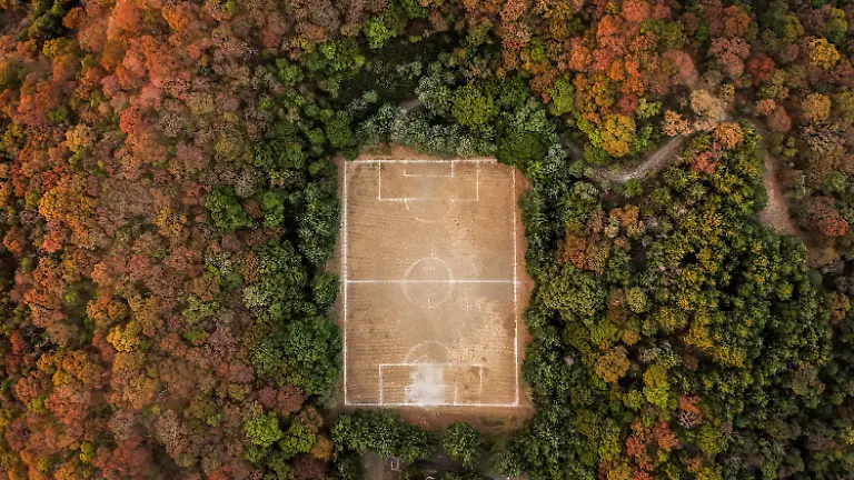 A-drone-view-shows-a-sports-field-known-as-the-Field-of-the-Gods-inside-the-crater-of-the-Teoca-volcano-an-inactive-volcano-at-more-than-2-700-metres-above-sea-level-where-amateur-tournaments-are-played-every-Sunday-in-Mexico-City-Mexico-April-19-2026-REUTERS-Raquel-Cunha-SEARCH-CUNHA-MEXICO-SOCCER-FOR-THIS-STORY-SEARCH-WIDER-IMAGE-FOR-ALL-STORIES