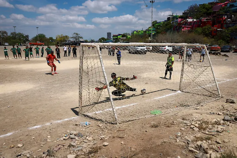 A-player-from-the-Mexico-team-takes-a-penalty-kick-during-the-match-Brazil-vs-Mexico-during-the-amateur-football-league-at-Los-Pinos-football-pitch-in-Monterrey-Mexico-March-29-2026-REUTERS-Raquel-Cunha-SEARCH-CUNHA-MEXICO-SOCCER-FOR-THIS-STORY-SEARCH-WIDER-IMAGE-FOR-ALL-STORIES