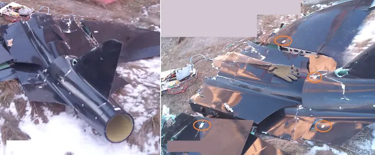 Ukraine-OWA-UAV-jet-drone-wreck