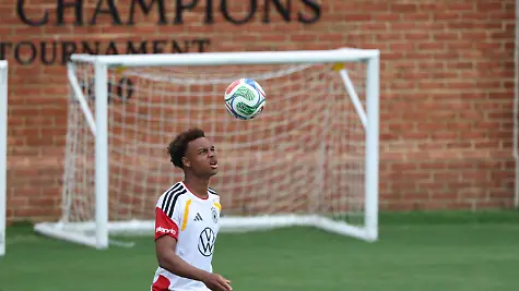 Fussball-Nationalmannschaft-Deutschland-Training-vor-dem-ersten-WM-Spiel-gegen-Curacao-Assan-Ouedraogo-in-Aktion