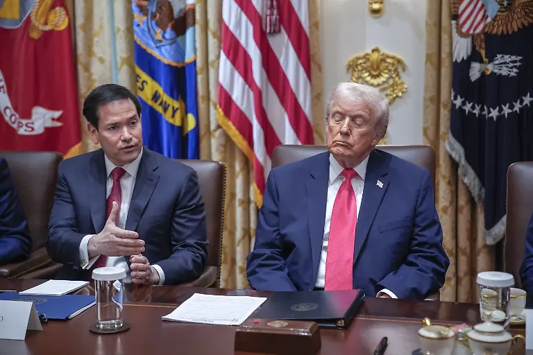 United-States-Secretary-of-State-Marco-Rubio-makes-remarks-as-US-President-Donald-J-Trump-holds-a-meeting-with-his-Cabinet-in-the-Cabinet-Room-of-the-White-House-in-Washington-DC-USA-on-Tuesday-December-2-2025
