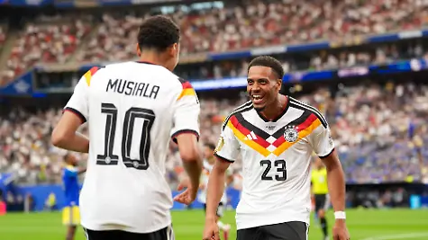 Jamal-Musiala-Deutschland-10-und-Felix-Nmecha-Deutschland-23-jubeln-nach-einem-Tor-USA-FIFA-Weltmeisterschaft-Deutschland-vs-Curacao-Houston-14-06-2026-USA-FIFA-Weltmeisterschaft-Deutschland-vs-Curacao-Houston-14-06