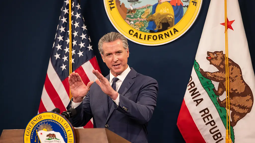 California-Governor-Gavin-Newsom-speaks-about-California-s-revised-budget-in-Sacramento-California-on-May-14-2026