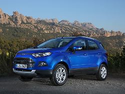 Der Ford EcoSport Der Zweiten Generation 2012 Bis 2023 Kam 2014 Nach Europa