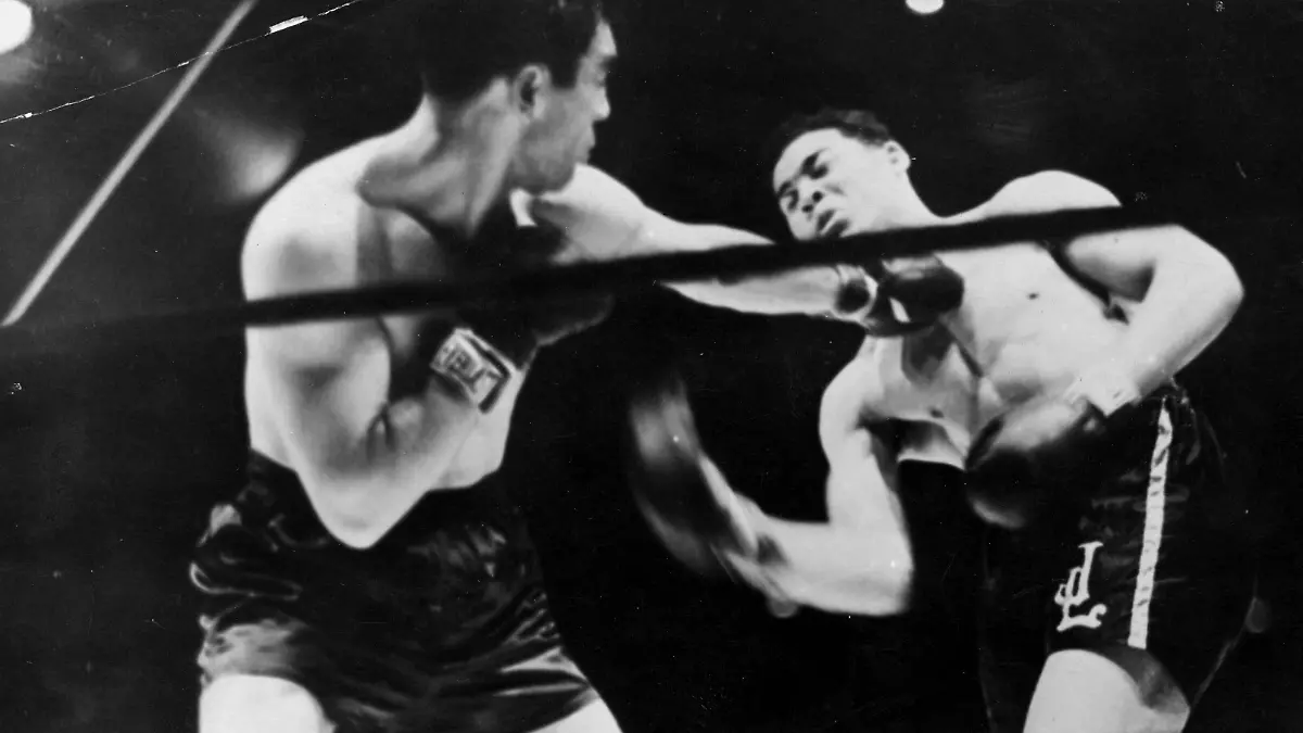 ARKIV-1936-Max-Schmeling-och-Joe-Loius-x190x-ARCHIVE-1936-Max-Schmeling-and-Joe-Loius-x190x-PUBLICATIONxNOTxINxDENxNORxSWExFIN-Copyright-xPRESSENSxBILDx-Schmeling-Louis