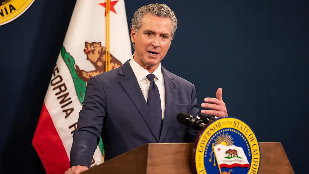 California-Governor-Gavin-Newsom-speaks-about-California-s-revised-budget-in-Sacramento-California-on-May-14-2026