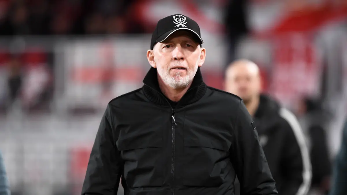 AS-Monaco-v-Stade-Brestois-29-Ligue-1-McDonald-s-2025-2026-Eric-ROY-Entraineur-Brest-SB29-during-the-Ligue-1-McDonald-s-match-between-Monaco-and-Brest-at-Stade-Louis-II-on-March-14-2026-in-Monaco-Monaco