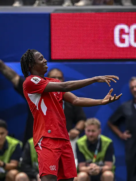 June-18-2026-Los-Angeles-California-USA-Inglewood-CA-06-18-2026-World-Cup-FIFA-Football-Switzerland-Bosnia-and-Herzegovina-USA-Player-Johan-Manzambi-scores-and-celebrates-his-goal-in-a-match-between-Switzerland-and-Bosnia-and-Herzegovina-valid-for-the-second-round-of-Group-B-of-the-2026-World-Cup-at-Sofi-Stadium-in-Inglewood-Los-Angeles-on-Thursday-June-18-2026