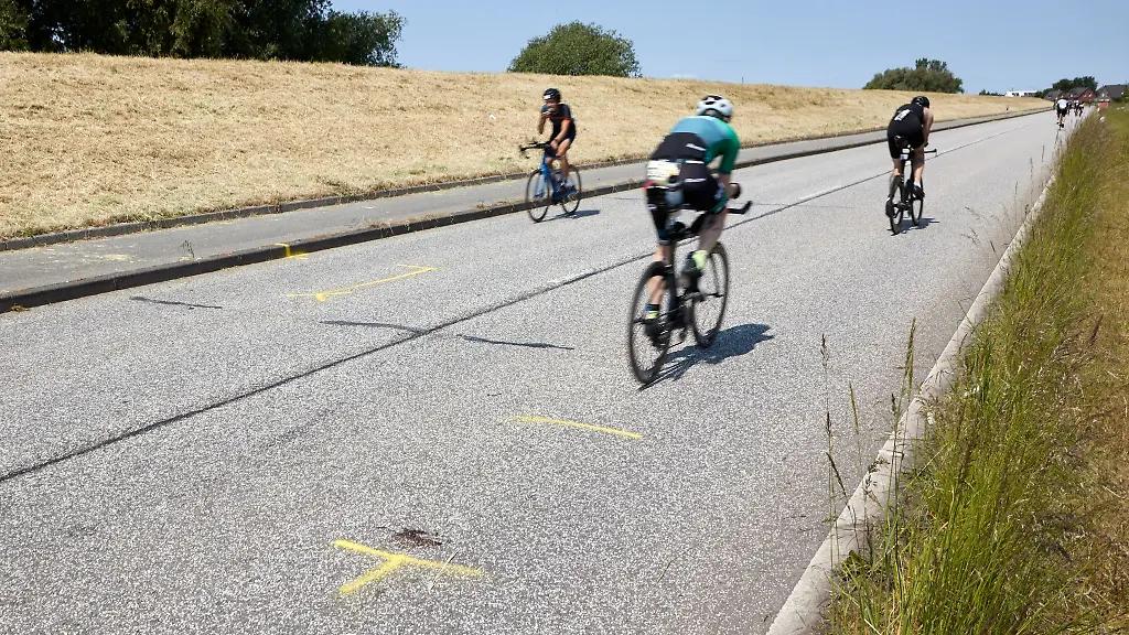 Wie-beim-Ironman-fuehrt-die-Radstrecke-auch-beim-Vierlanden-Triathlon-am-Deich-entlang