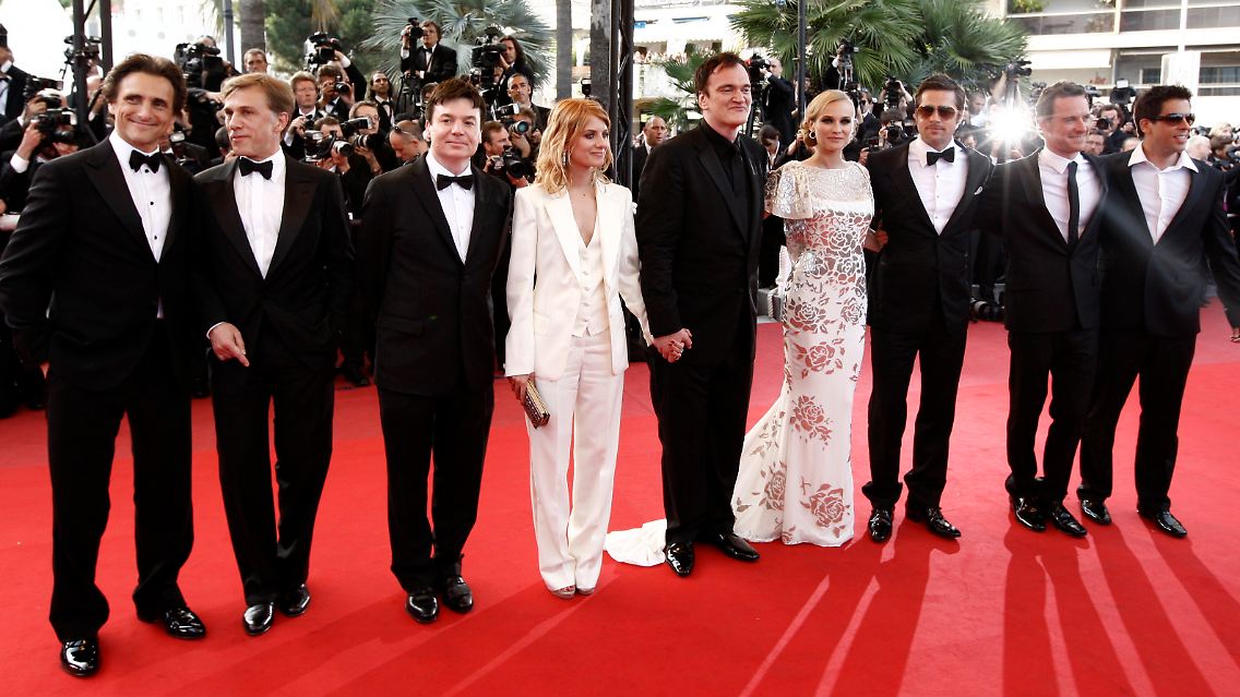 Und natürlich auch für die Crew - vor allem für Quentin Tarantino!