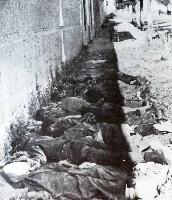 Executed-Republicans-in-Extremadura-during-the-Spanish-Civil-War-Between-6-600-and-12-000-Republican-supporters-were-executed-by-the-Nationalists-The-Extremadura-campaign-was-a-campaign-in-Extremadura-Spain-during-the-Spanish-Civil-War-It-culminated-in-the-Battle-of-Badajoz-in-August-1936-from-which-the-troops-of-the-Army-of-Africa-under-the-command-of-Francisco-Franco-moved-quickly-to-begin-the-march-to-Madrid