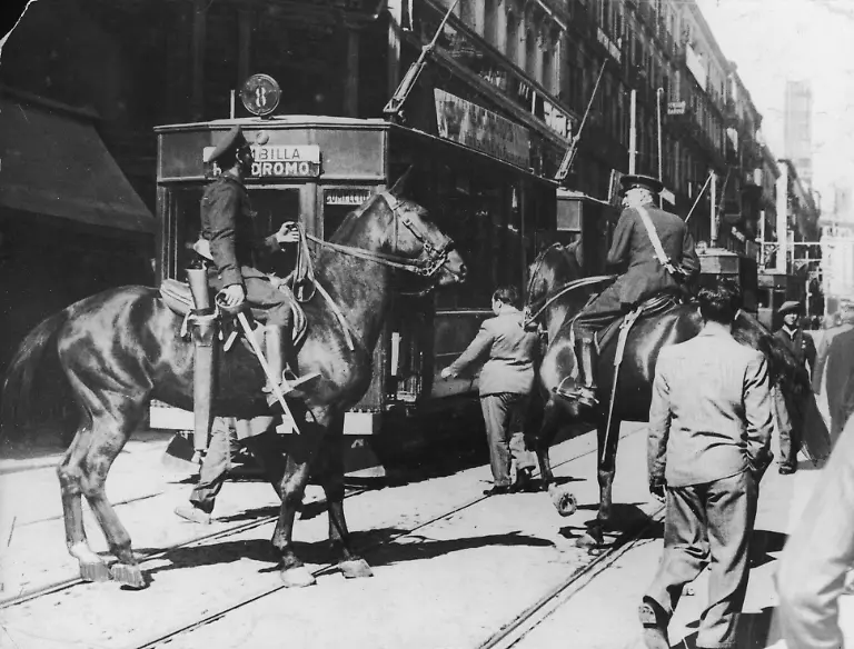 October-1934-Cavalry-on-the-streets-of-Madrid-during-the-Asturias-uprising-Part-of-an-attempt-to-form-a-Catalan-state-the-uprising-was-quashed-by-the-army
