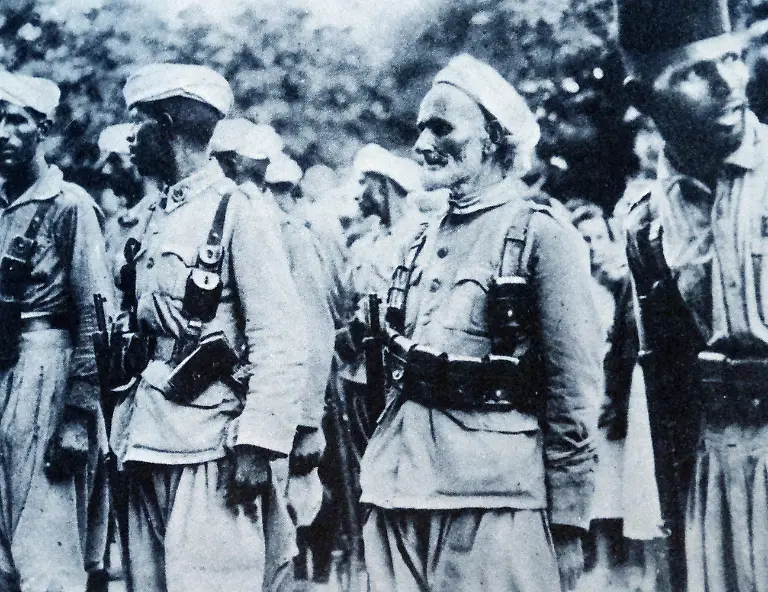 Pro-Nationalist-Arab-troops-from-Morocco-in-Burgos-Spain-during-the-Spanish-Civil-War-1936