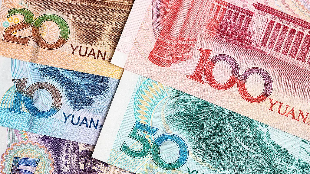 Chinese-money-Yuan-a-business-background