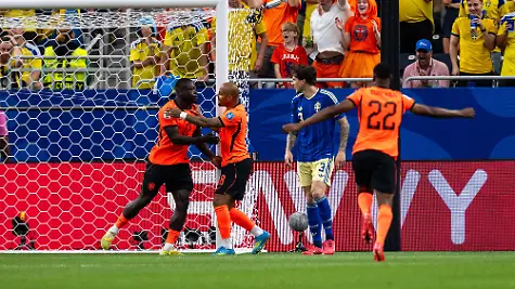 260620-Brian-Brobbey-of-Netherlands-celebrates-after-1-0-during-the-FIFA-World-Cup-WM-Weltmeisterschaft-Fussball-2026-football-match-between-Netherlands-and-Sweden-on-June-20-2026-in-Houston