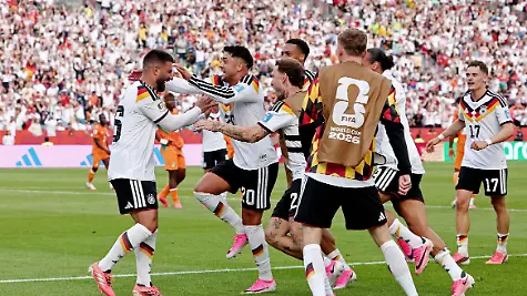 Soccer-Football-FIFA-World-Cup-2026-Group-E-Germany-v-Ivory-Coast-Toronto-Stadium-Toronto-Canada-June-20-2026-Germany-s-Deniz-Undav-celebrates-scoring-their-second-goal-with-Nadiem-Amiri-and-teammates-REUTERS-Thomas-Mukoya-TPX-IMAGES-OF-THE-DAY