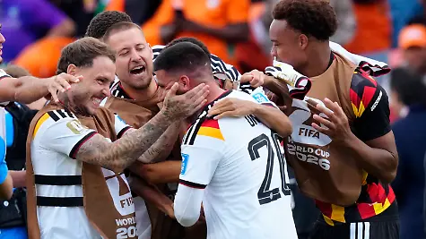 June-20-2026-Toronto-On-CANADA-Germany-players-celebrate-with-Deniz-Undav-26-after-his-second-goal-against-Ivory-Coast-in-a-World-Cup-Group-E-soccer-match-in-Toronto-on-June-20-2026
