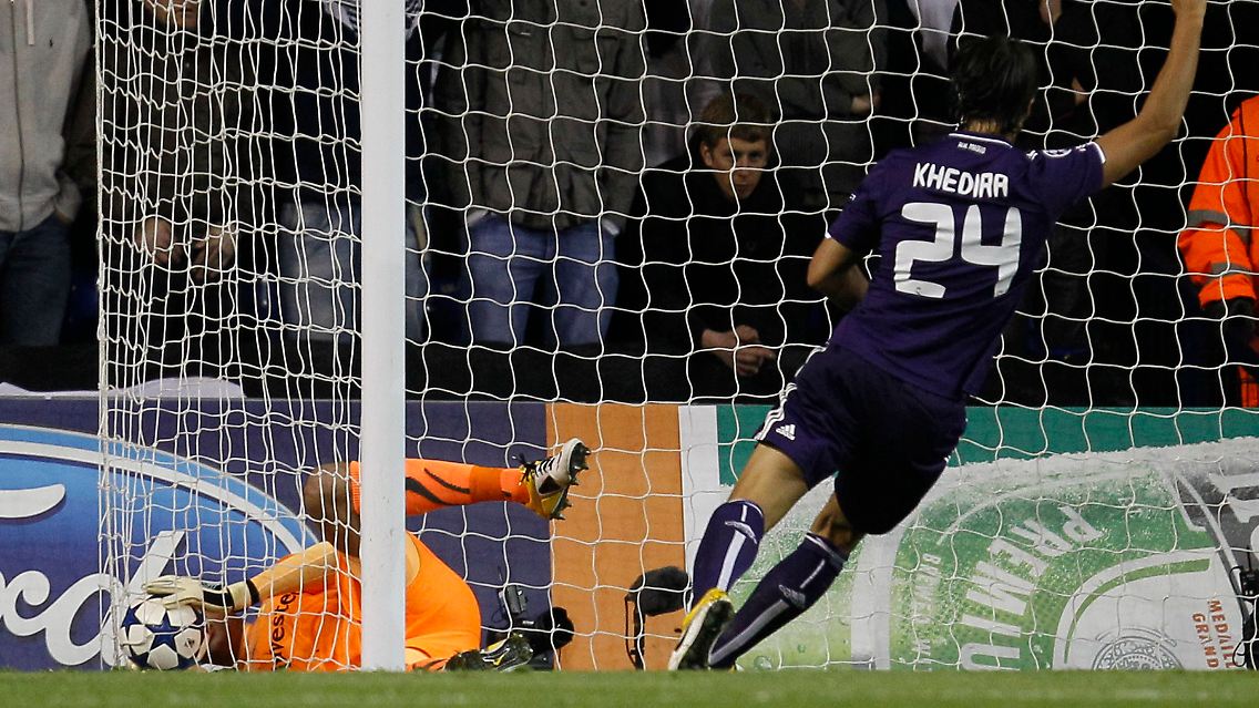Der Schein trügt: Das Siegtor von Real Madrid an der White Hart Lane erzielte nicht DFB-Nationalspieler Sami Khedira. Er leistete aber die Vorarbeit für Cristiano Ronaldo.