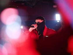 Der Rapper Haftbefehl Tritt Im La Louve In Giessen Auf