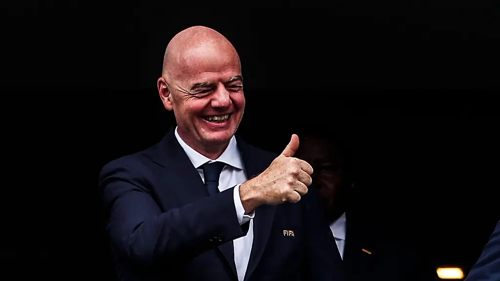 Gianni-INFANTINO-president-of-FIFA-prior-the-FIFA-World-Cup-2026-Group-I-match-between-France-and-Iraq-at-Lincoln-Financial-Field-on-June-22-2026-in-Philadelphia-United-States