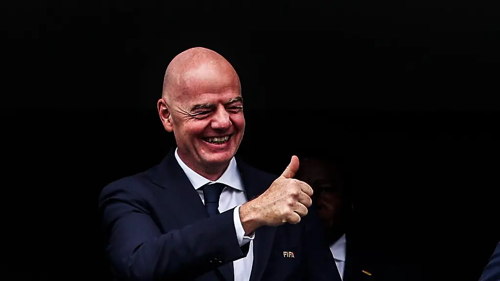 Gianni-INFANTINO-president-of-FIFA-prior-the-FIFA-World-Cup-2026-Group-I-match-between-France-and-Iraq-at-Lincoln-Financial-Field-on-June-22-2026-in-Philadelphia-United-States