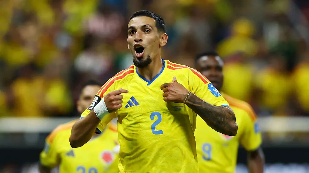 Soccer-Football-FIFA-World-Cup-2026-Group-K-Colombia-v-DR-Congo-Estadio-Guadalajara-Guadalajara-Mexico-June-23-2026-Colombia-s-Daniel-Munoz-celebrates-scoring-their-first-goal-REUTERS-Daniel-Becerril-TPX-IMAGES-OF-THE-DAY