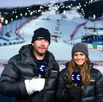 190208-Bode-Miller-and-Isabel-Boltenstern-in-the-Eurosport-studio-ahead-of-the-women-s-alpine-combination-during-the-FIS-Alpine-World-Ski-Championships-on-February-8-2019-in-uere