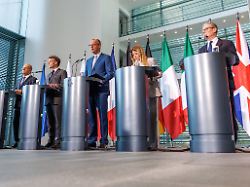 E5-Staaten beraten im Kanzleramt: Merz warnt Nato-Verbündete vor "nationalen Alleingängen"