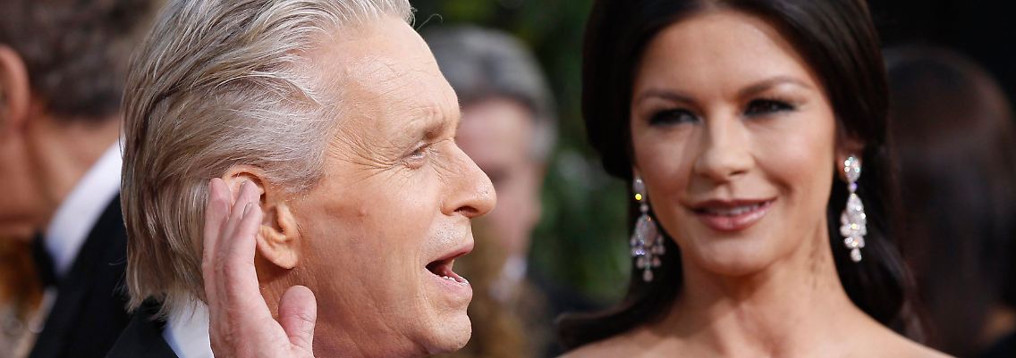 Seite an Seite: Michael Douglas und Catherine Zeta-Jones bei den Golden Globe Awards in Beverly Hills im Januar 2011.