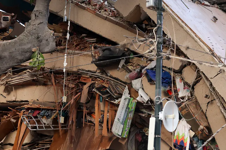 A-view-of-a-collapsed-building-after-earthquakes-hit-the-country-in-Caracas-Venezuela-June-25-2026