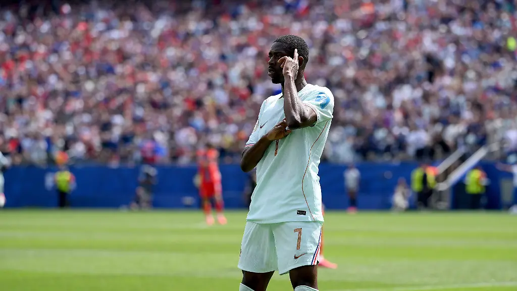 Fussball-FIFA-WM-2026-Vorrunde-Gruppe-I-in-Boston-Norwegen-Frankreich-26-06-2026-Jubel-Frankreich-nach-dem-Tor-zum-0-1-v-li