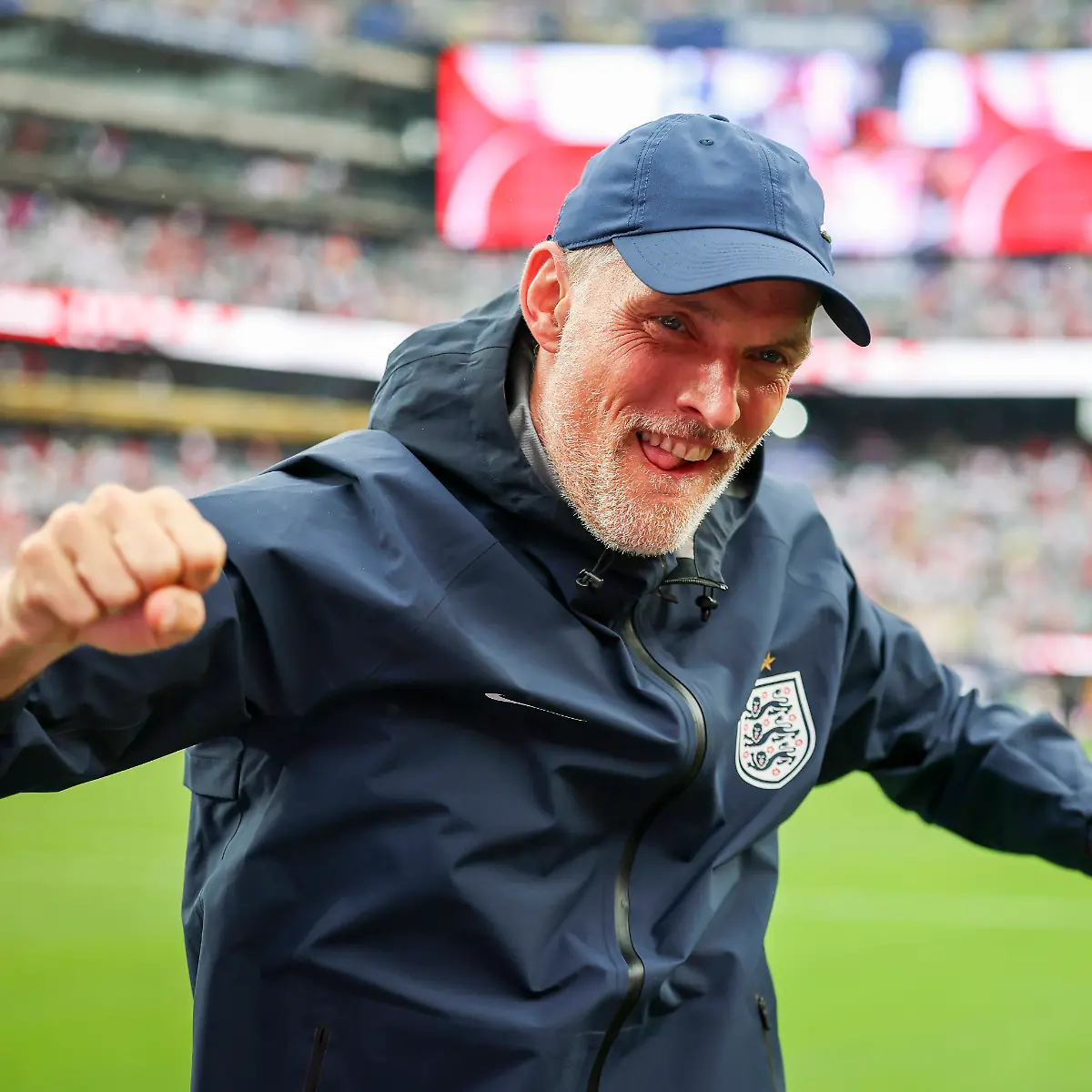 Panama-v-England-FIFA-World-Cup-WM-Weltmeisterschaft-Fussball-2026-England-Head-Coach-Thomas-Tuchel-GER-celebrates-win-during-the-Panama-v-England-FIFA-WORLD-CUP-2026-Group-L-match-at-New-York-New-Jersey-Stadium-East-Rutherford-United-States-on-27-June-2026-Credit-Phil-Duncan-Every-Second-Media-Editorial-use-only-All-images-are-copyright-Every-Second-Media-Limited-No-images-may-be-reproduced-without-prior-permission